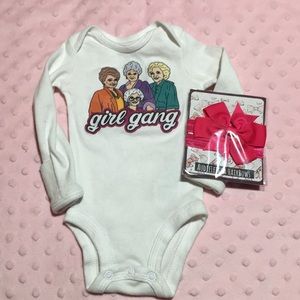 Golden Girls Onsie with Bow